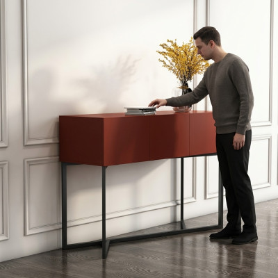 Table en bois design Table Console Table Console Table Console Schmink Console tables