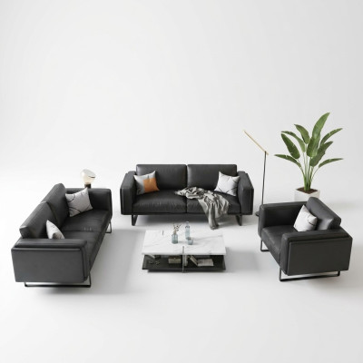 Meubles de luxe Ensemble de canapés Canapé Tapisserie 3 2 1 Canapés nouveau canapé en cuir