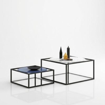 Double Set 2x Beistelltisch Couchtisch Kaffeetisch Design Wohnzimmertisch