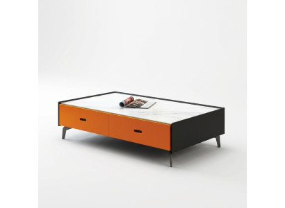 Mobilier de style italien Table basse Tables en verre Table de designer Salon