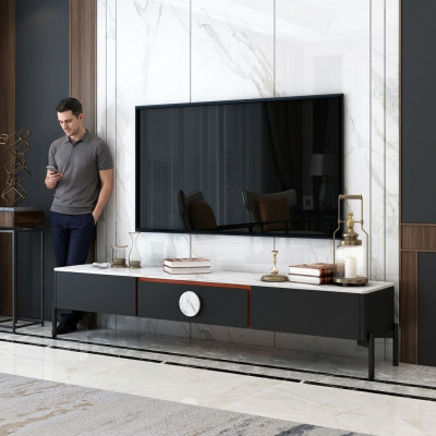 Enfilade Meuble TV Commode TV Armoire Basse Meuble TV Mobilier TV Armoires Décoratives