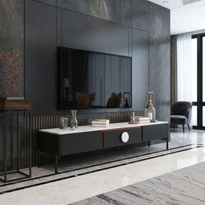 Enfilade Meuble TV Commode TV Armoire Basse Meuble TV Mobilier TV Armoires Décoratives