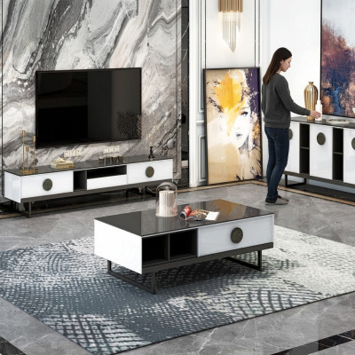 Table basse Canapé Canapé Table d'appoint Table Table basse Moderne Table basse Table basse