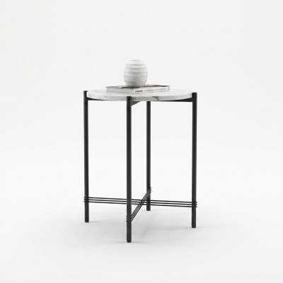 Table d'appoint Table ronde Table basse Table de canapé Salon Rond