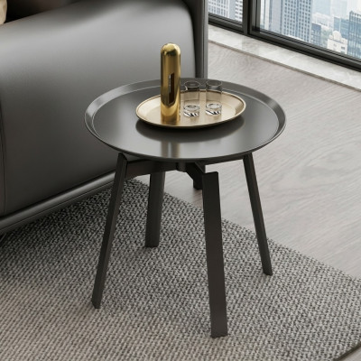 Table basse design Table d'appoint Canapé Décoration Salon Table Mobilier Rond