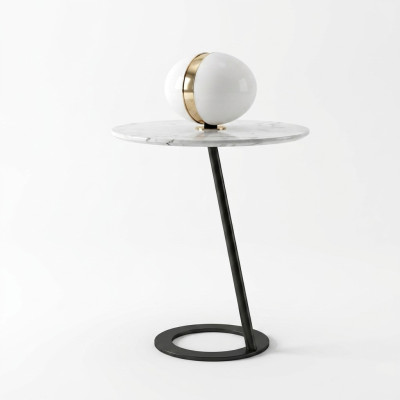 Table d'appoint table ronde table basse canapé salon rond design décoratif