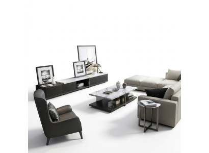 Table basse en marbre Table basse Table d'appoint Table de design Table de salon