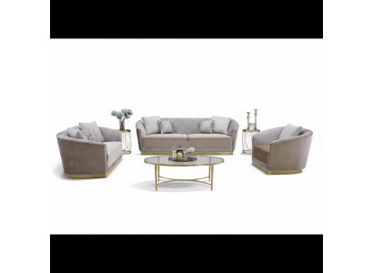 Ensemble de canapés 3+2+1 places Canapés Design Canapés Rembourrage Canapés Modernes Canapé Velours