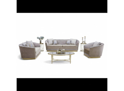 Ensemble de canapés 3+2+1 places Canapés Design Canapés Rembourrage Canapés Modernes Canapé Velours