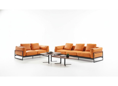 Canapé design Set de canapés 3+2 places Canapé Suite Mobilier italien