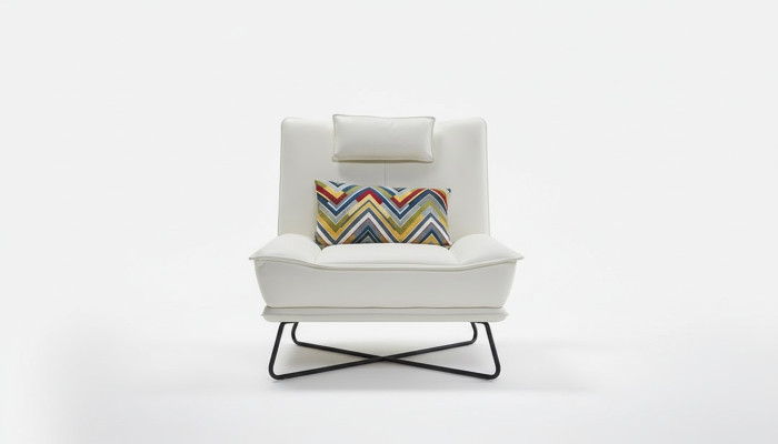 Luxus Stuhl Polsterung Cocktail Entspannung Lounge Club Sessel Möbeldesign Sessel Weiß