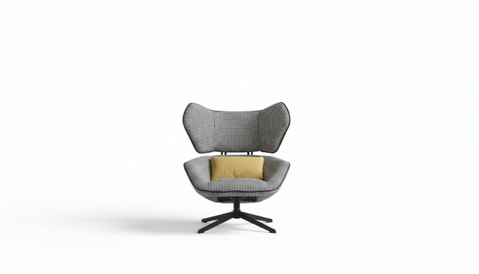 Salon de luxe TV Club rembourrage siège Design Fauteuil canapé canapé relax tissu