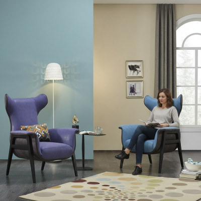 Chaises Mobilier Design Fauteuil Fauteuil de Luxe Revêtement Cocktail Relax Bar Salon Club