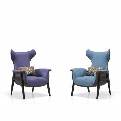 Chaises Mobilier Design Fauteuil Fauteuil de Luxe Revêtement Cocktail Relax Bar Salon Club
