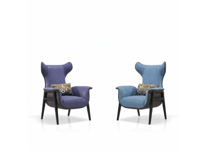 Chaises Mobilier Design Fauteuil Fauteuil de Luxe Revêtement Cocktail Relax Bar Salon Club