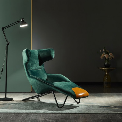 Fauteuil Club Lounge Designer Canapé TV Chaise Chaises Rembourrage Siège Meubles Inclinable