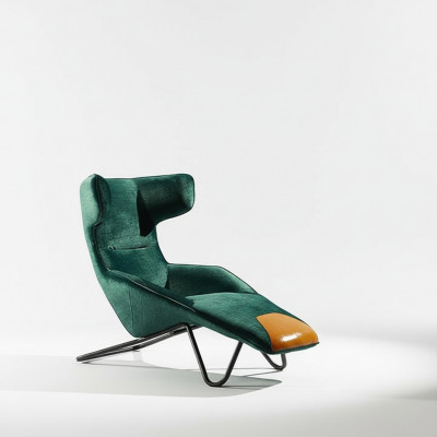 Fauteuil Club Lounge Designer Canapé TV Chaise Chaises Rembourrage Siège Meubles Inclinable