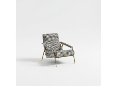 Fauteuil Design Canapé Canapé Relax Tissu Salon Luxe TV Club Rembourrage Siège