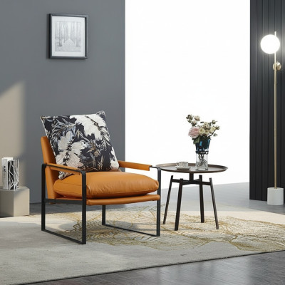 Fauteuil design Canapé Canapé Tissu Détente Luxe TV Club Rembourrage Siège