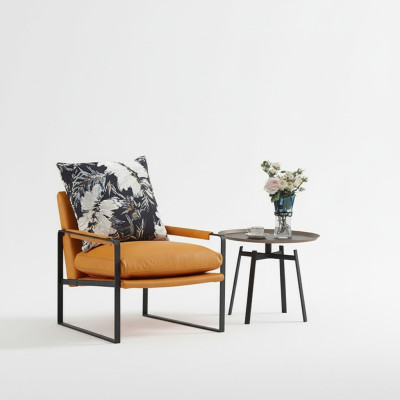 Fauteuil design Canapé Canapé Tissu Détente Luxe TV Club Rembourrage Siège