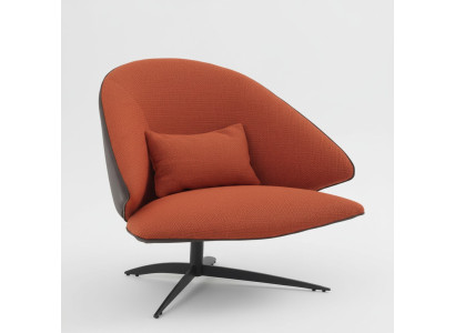 Fauteuil de design Canapé Canapé Relax Tissu Salon Luxe TV Club Rembourrage Seater