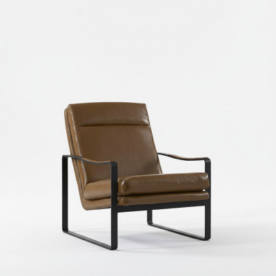 Fauteuil Design Canapé Canapé Relax Cuir Salon Luxe TV Club Rembourrage Siège