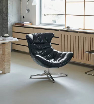 Fauteuil Canapé Design Canapé Cuir Siège Lounge Club Rembourrage Luxe Oreilles Siège Relax
