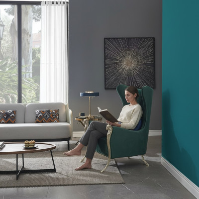 Revêtement de chaise Cocktail Détente Bar Lounge Club Chaises Mobilier Design Fauteuil King