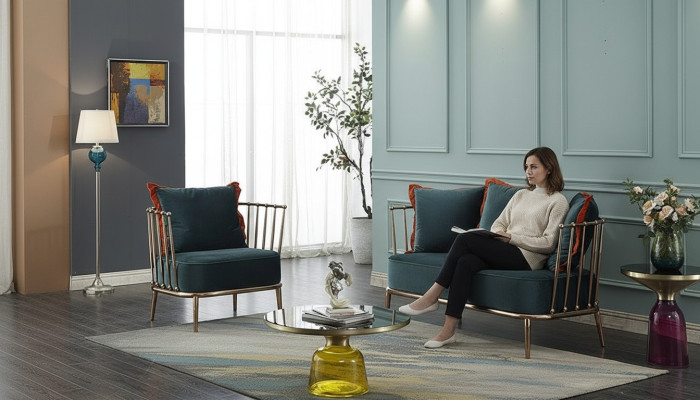 Rembourrage de chaise Cocktail Relax Bar Lounge Club Fauteuils Mobilier Design Fauteuil Luxe