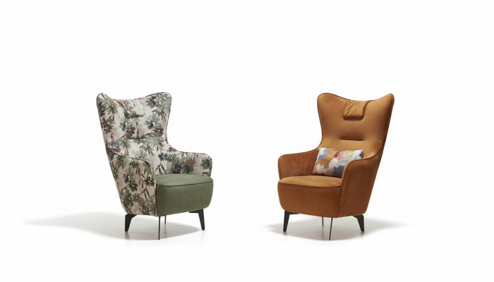 Chaises Chesterfield Fauteuil Tapisserie Cocktail Détente Bar Salon Club Design Fauteuil