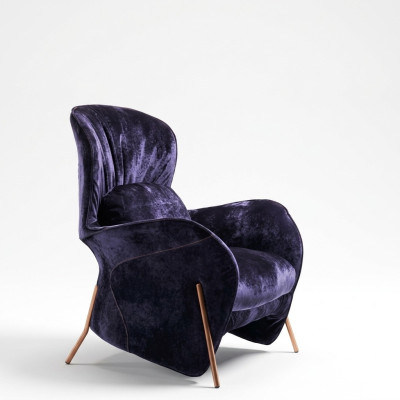 Fauteuil Club Lounge Fauteuil Designer Canapé Rembourré 1 Place Relax