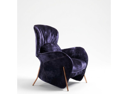 Fauteuil Club Lounge Fauteuil Designer Canapé Rembourré 1 Place Relax