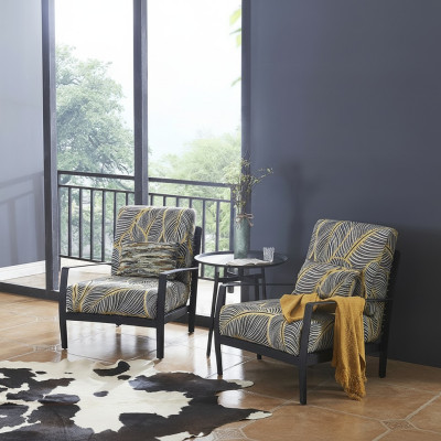 Fauteuil Design Canapé Sofa Place de Luxe Coloré Relax Cuir Lounge Club Rembourrage