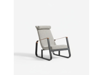 Club rembourré Oreilles de luxe Siège Détendez-vous Fauteuil Design Canapé 3 places Cuir Salon