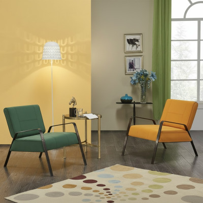 Design Canapé Sofa Place en Cuir Lounge Club Tapisserie de Luxe Oreilles Siège Relax Fauteuil