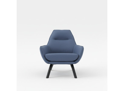 Canapé design Sofa Seater Tissu Lounge Club Rembourrage Luxe Ears Seat Relax Fauteuil
