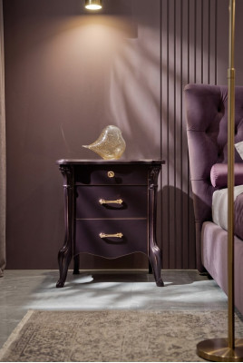 Console de nuit Table d'appoint Décoration de chambre Commode Armoire Tables
