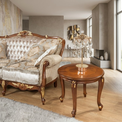 Table d'appoint Table ronde Table basse Table de canapé Table de salon Tables de design rondes