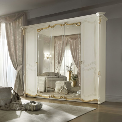 Armoires à vêtements Armoires à vêtements Miroir Mobilier Mobilier de vie Bois neuf