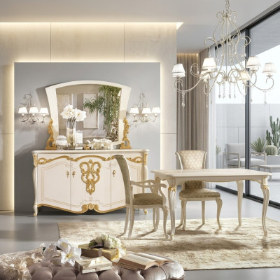 Buffet XXL Commode Commodes Armoire Bahut Console Mobilier Classique
