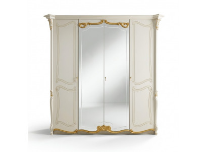 Armoire à vêtements Armoires de vêtements Design Miroir Meubles Salon Mobilier Bois neuf