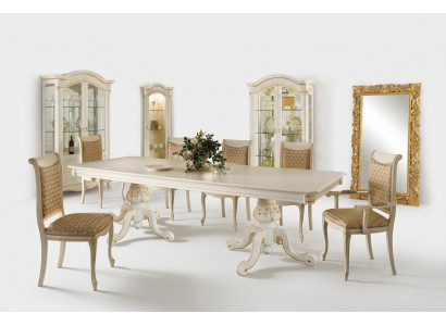 Table à manger Groupe de tables Salle à manger Tables Bois Salon Suite de design