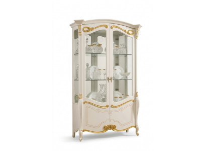 Vitrine élégante Armoire de présentation Vitrine Salon Verre neuf Armoire en verre Armoires neuves