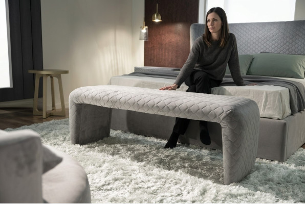 Tabouret Pouf Canapé Tapisserie Tabouret Ottoman Repose-pieds Tabouret Meuble en tissu