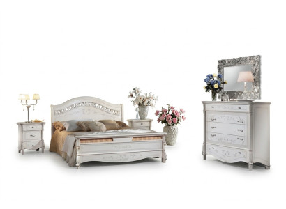 Design de lit de luxe Lits classiques doubles de qualité hôtelière Chambre de sommeil de luxe