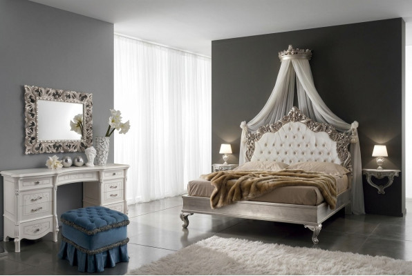 Lits de Chesterfield de luxe Royal Bed Palace Hotel Lit double Italie