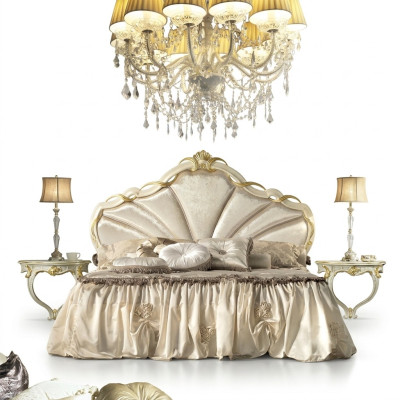 Cadres de lit classiques - Lit double 180x200cm - Baroque Rococo Italie