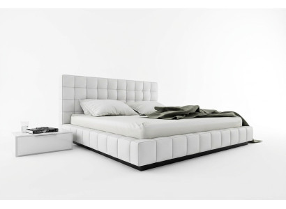 Lit rembourré de designer Lit Blanc Lits Lit en cuir Lit double Lit de mariage Lit design