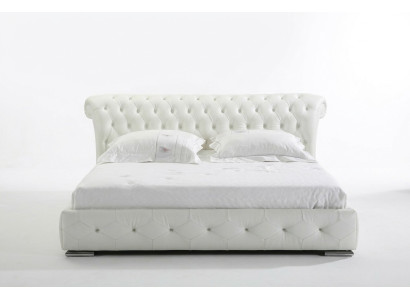 Conception de luxe de rembourrage de lit en cuir pour lits de chambre double d'hôtel.