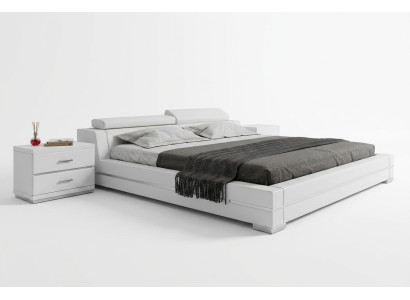 Conception de rembourrage de lit de luxe pour l'hôtel double mariage 180x200cm Décoration de sommeil